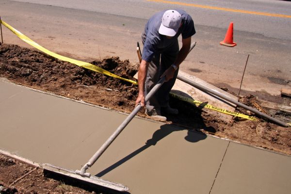 Cost of Sidewalk Building in Reading