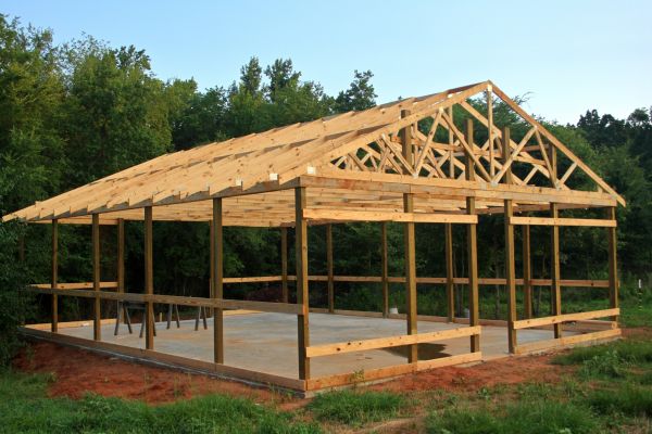 Barn Pad Installation